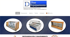 Desktop Screenshot of diazequipamiento.com